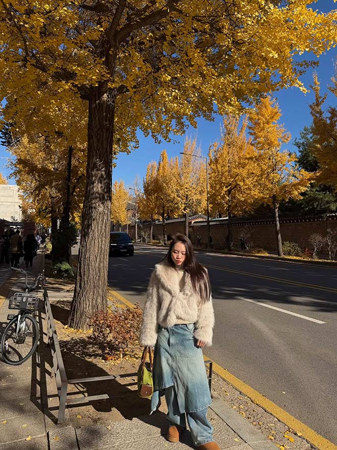 Phuong My Chi tai Han Quoc. Anh: Nghe si cung cap