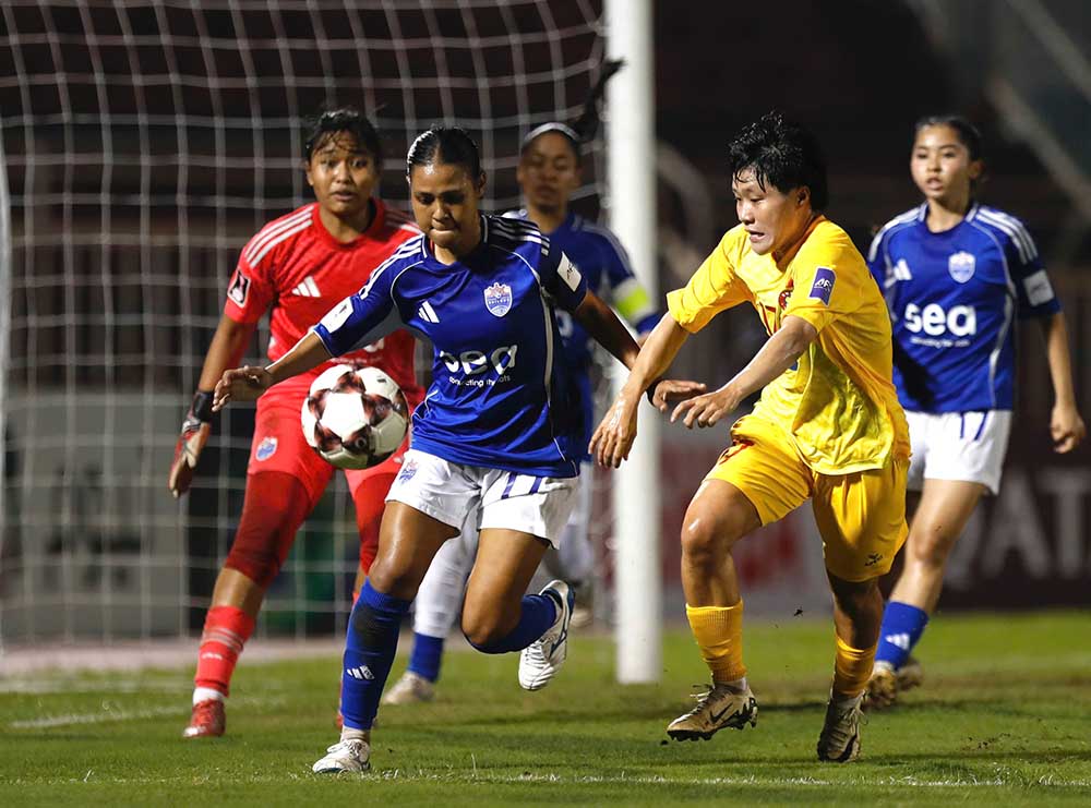 O tran dau nay, doi chu nha duoc danh gia cao hon, nhung da thi dau rat chat vat truoc dai dien Singapore choi phong ngu so dong.