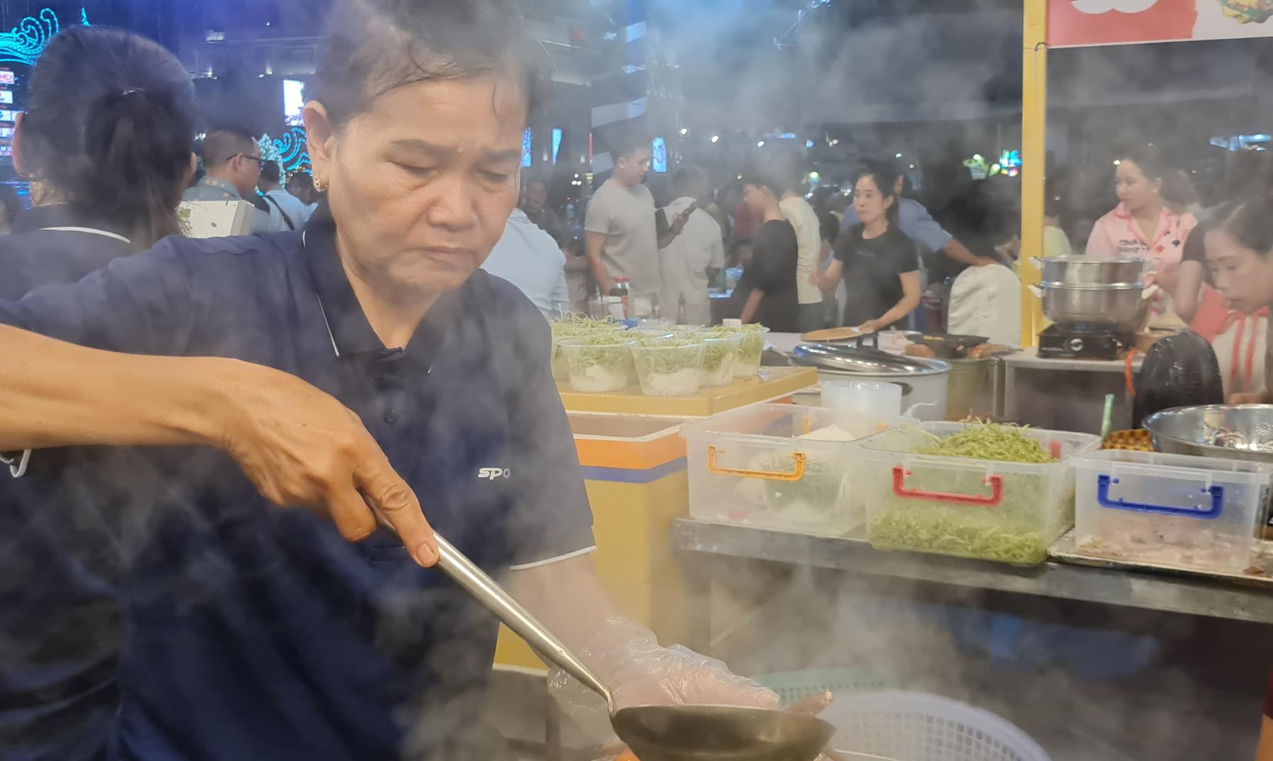 Nhung mon ngon duoc che bien tu cua tai Ngay hoi cua Ca Mau. Anh: Nhat Ho