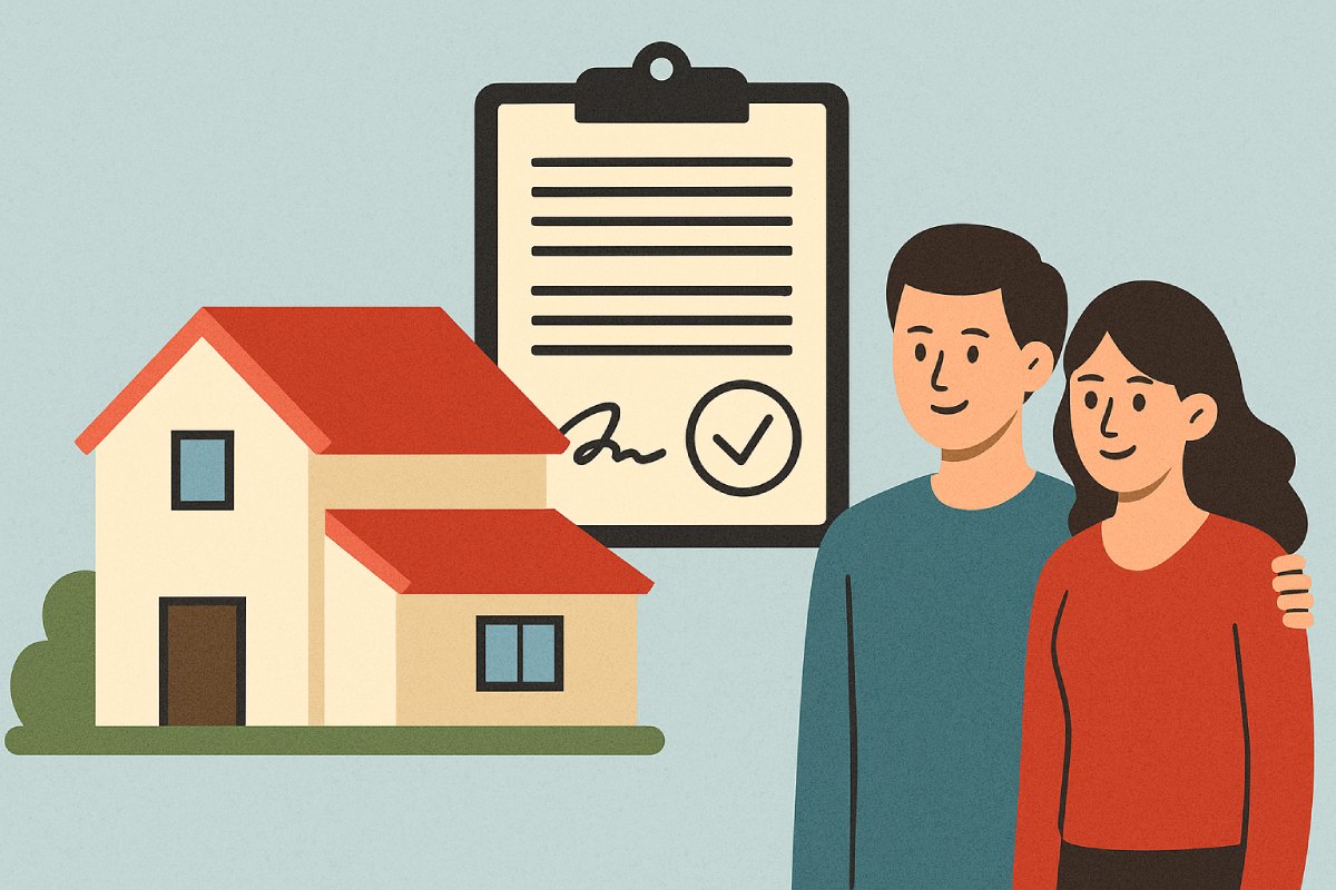 혼인 기간 동안 공동 재산인 주택 및 토지 분할 합의는 많은 가정이 관심을 갖는 문제입니다. 사진: 느 하