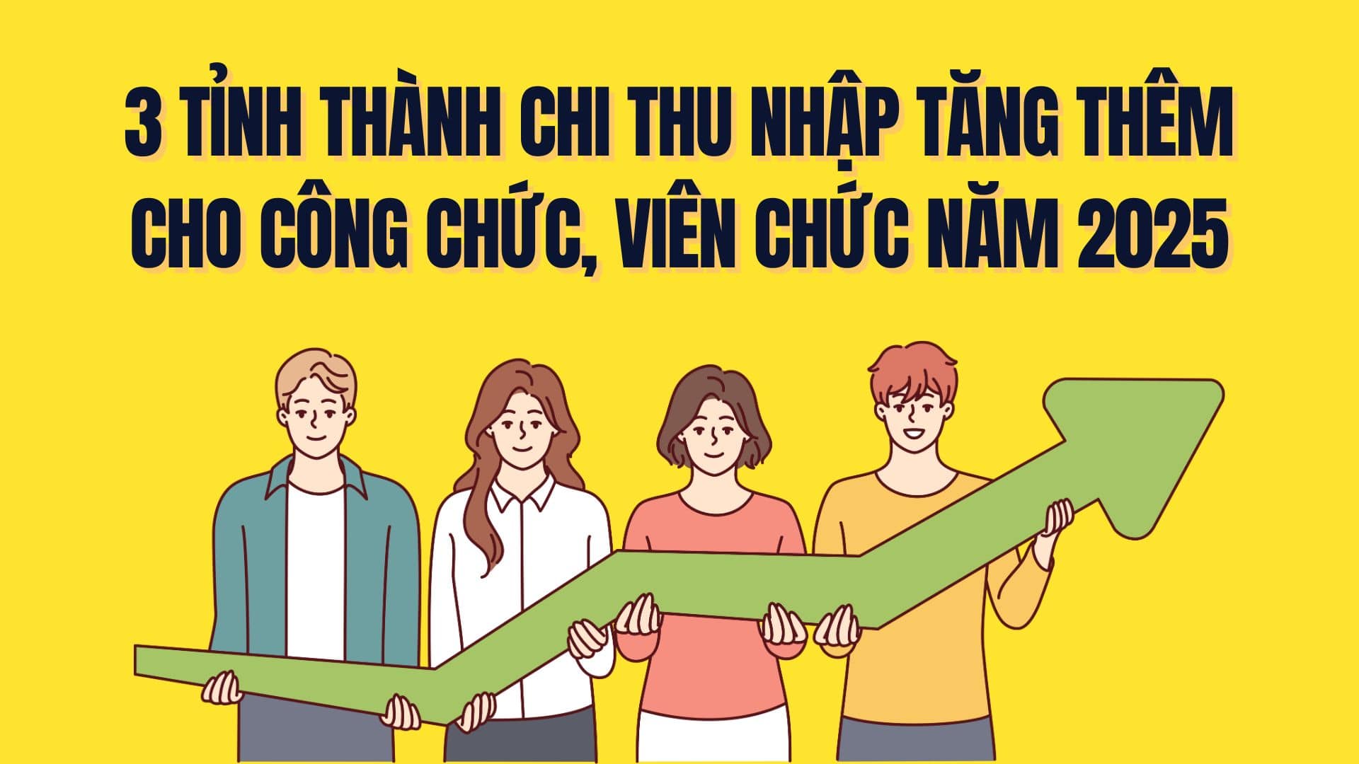 3 provinces and cities will pay additional income to civil servants and public employees in 2025. Graphics: Tra My