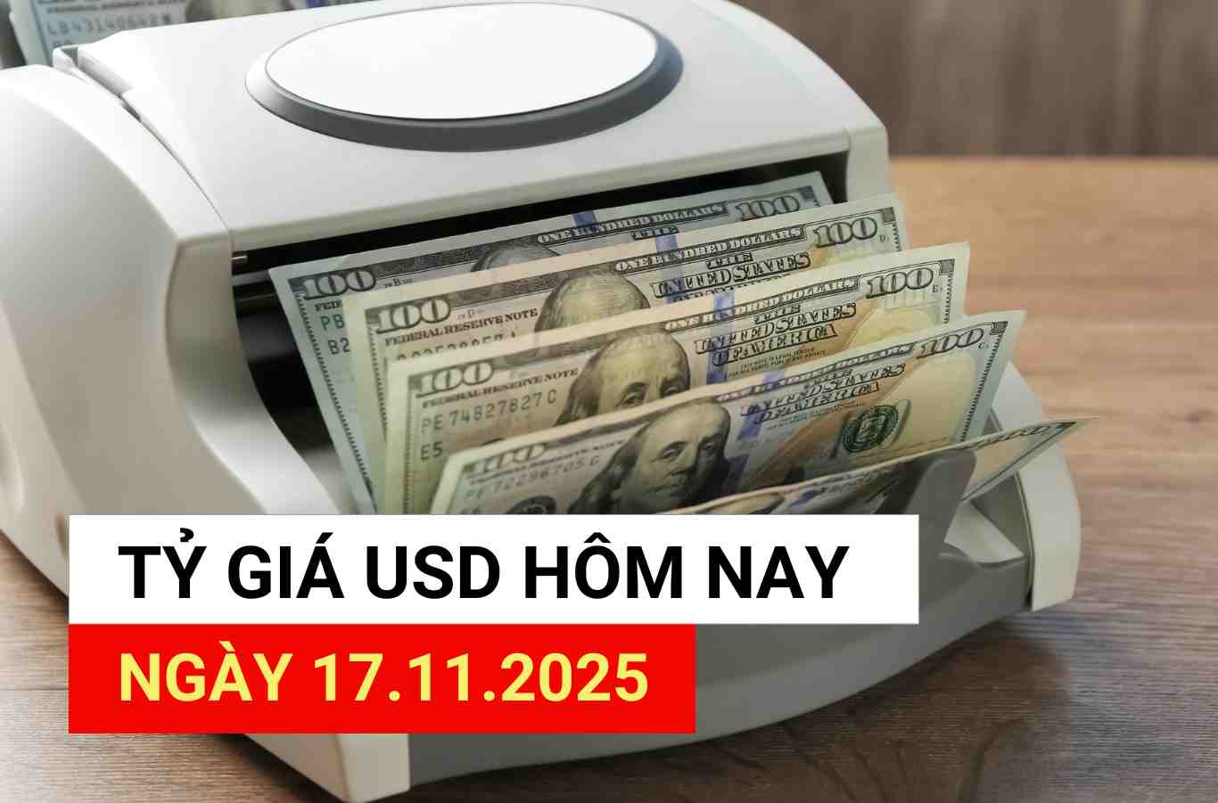USD exchange rate today, November 17, 2025.