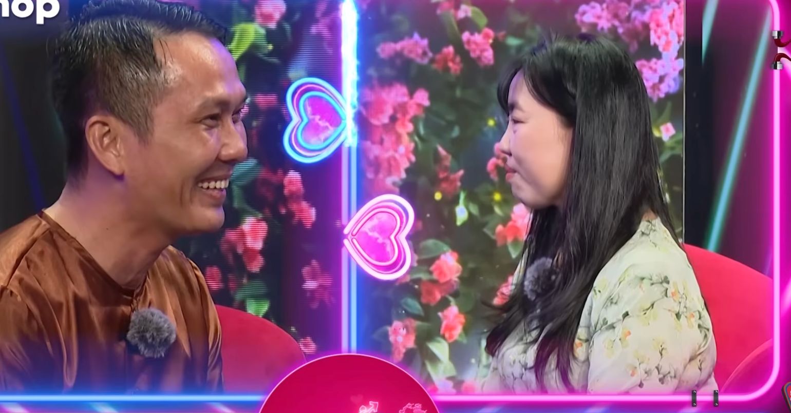 The couple at "You want to date". Photo: MCV Producer