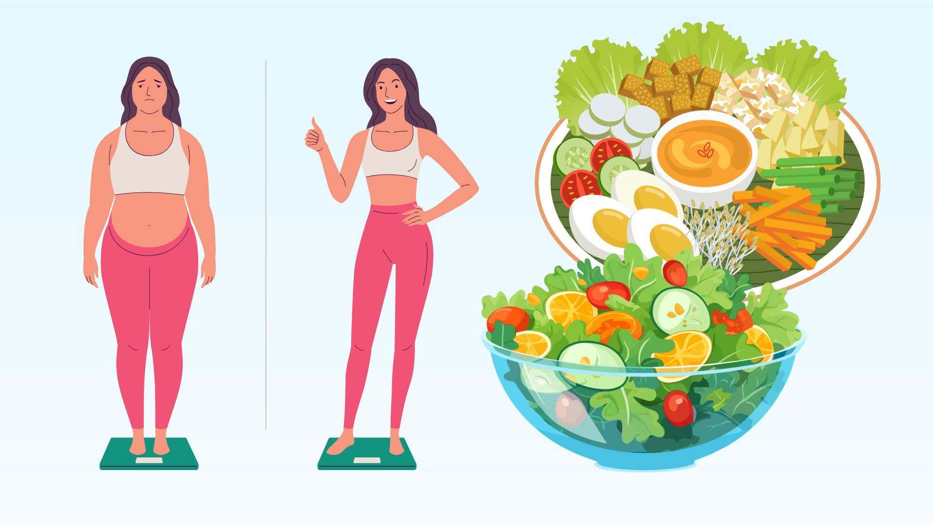 4 before-lunch habits to help speed up natural weight loss every day. Graphics: Minh Vu