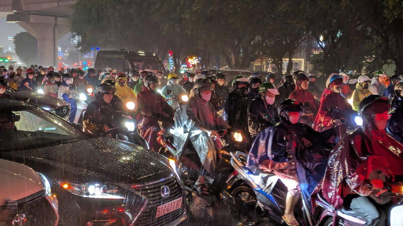 Traffic congestion often occurs in Ho Chi Minh City Photo: Anh Tu