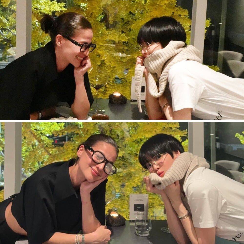 Dien mao tomboy cua Song Hye Kyo gay chu y. Anh: chup man hinh