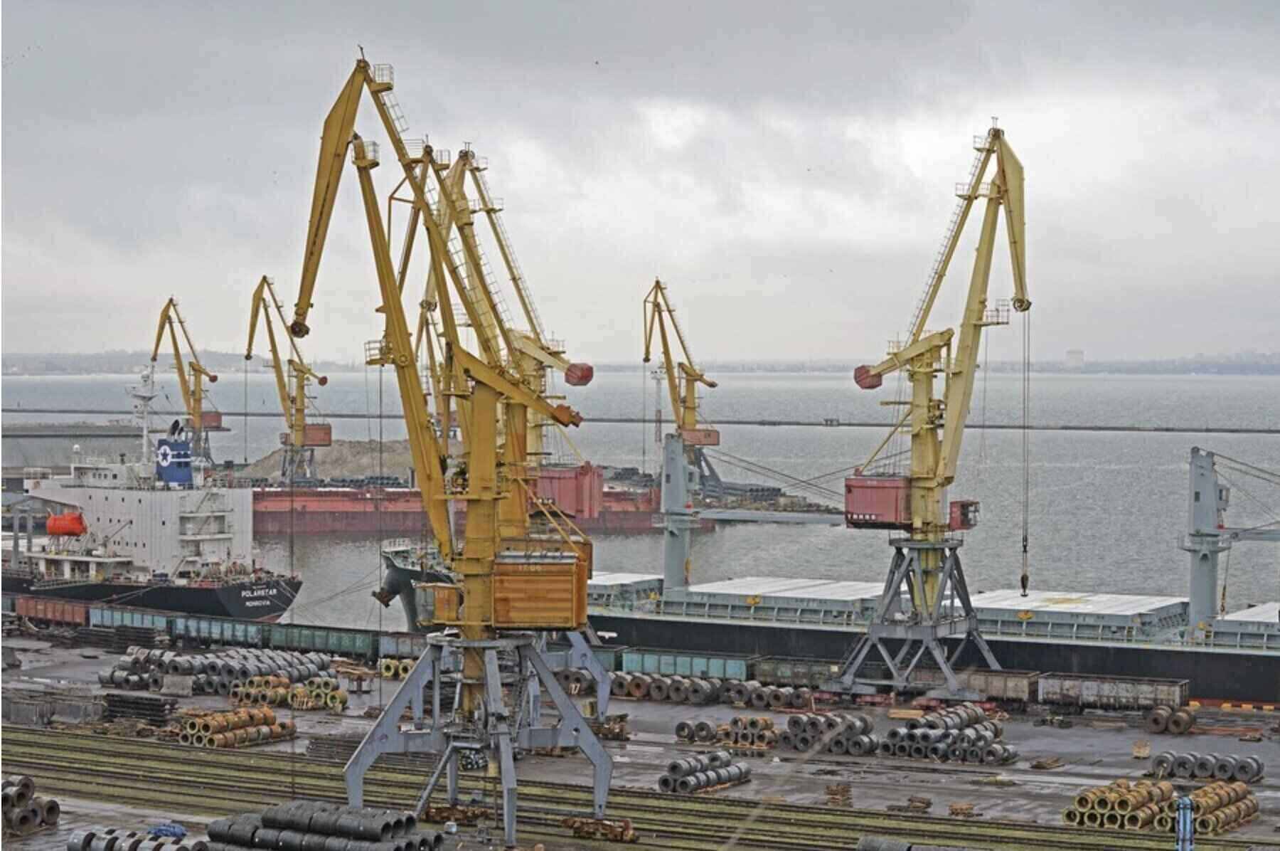 A port area in Odesa, Ukraine. Photo: Xinhua