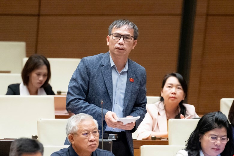 Dai bieu Dong Ngoc Ba. Anh: Pham Dong