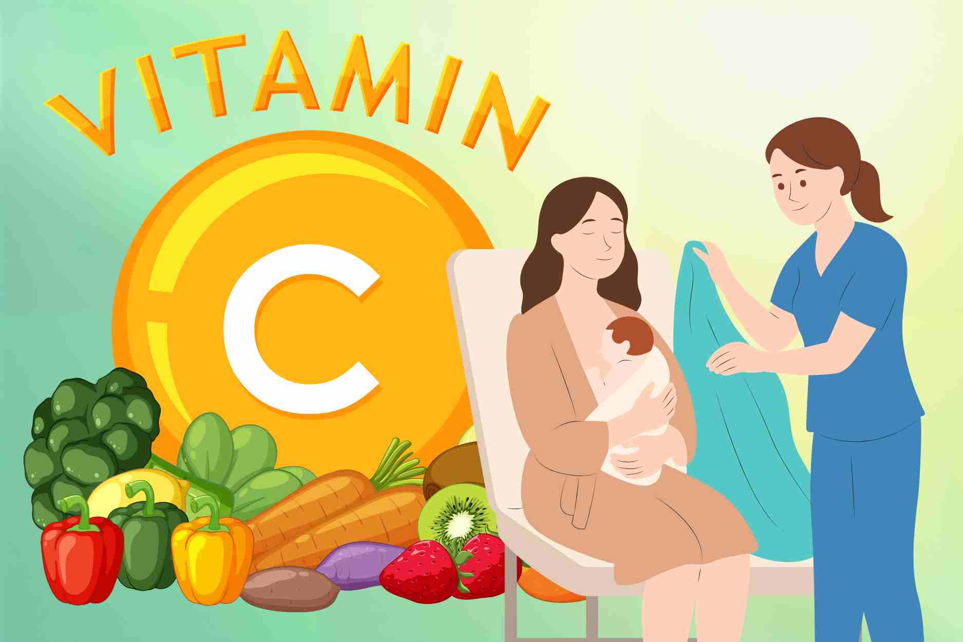 A familiar vegetable rich in vitamin C, especially good for postpartum women