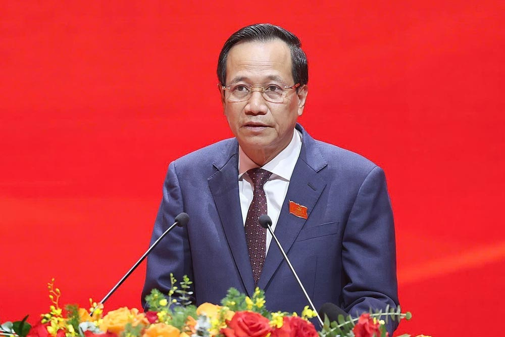 Uy vien trung uong Dang, Bo truong Bo Dan toc va Ton giao Dao Ngoc Dung nhan manh can xay dung the tran long dan vung chac ngay tu moi dong bao dan toc thieu so va nguoi co dao. Anh: VGP