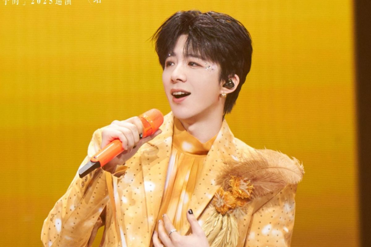 Liu Yu Ning is on a tour in China. Photo: VieON