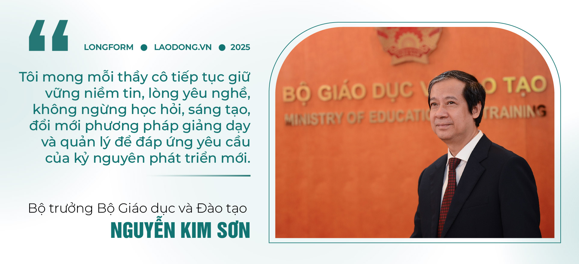 nhà giáo trong kỉ nguyên vươn mình