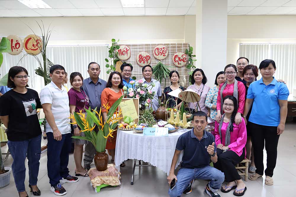 The "Countryside Market" Food Festival on the occasion of International Women's Day March 8. Photo: Tay Ninh Social Insurance