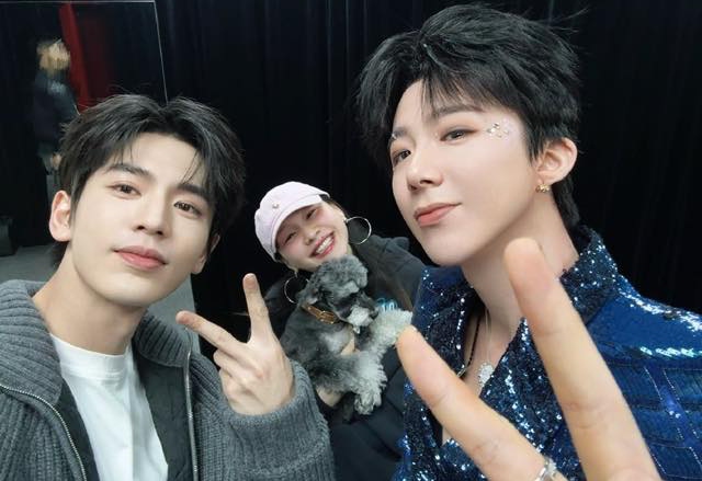 Truong Lang Hac met Luu Vu Ninh. Photo: VieON.