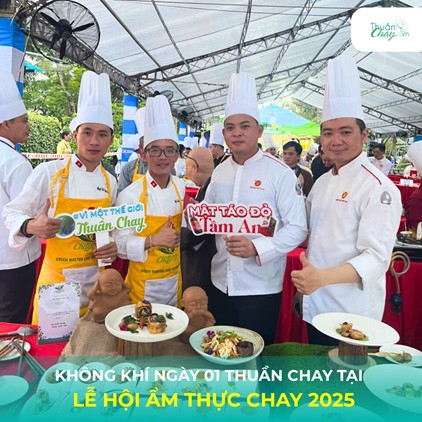Su kien “Le hoi Am thuc Chay 2025” da dien ra tai thanh pho Ho Chi Minh. Anh: Thuan Chay
