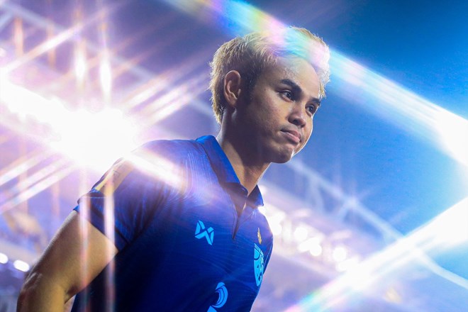 Theerathon Bunmathan y sus compañeros de equipo en la seleccion tailandesa tendran un partido dificil en el campo de Sri Lanka. Foto: Minh Dan