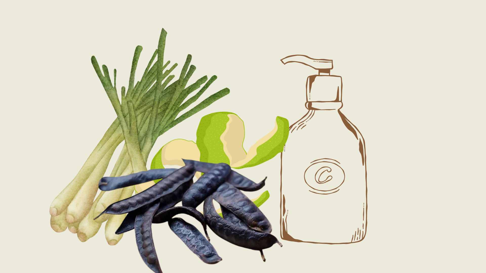 Homemade shampoo helps reduce hair loss effectively. Graphic photo: Huong Giang