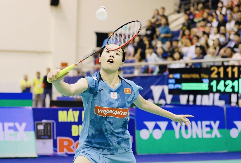 Tennis player Nguyen Thuy Linh will compete in Australia, then participate in the 33rd SEA Games. Photo: Thanh Vu