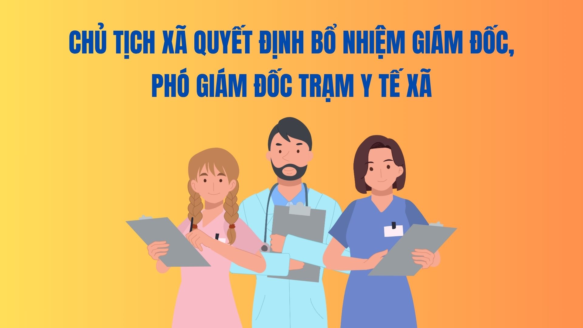 El Presidente de la comuna decide nombrar Directores y Subdirectores de la Estacion de Salud de la Comuna