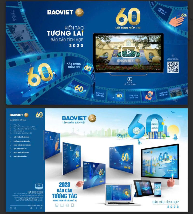 Bao cao cua Bao Viet dat so diem cao nhat sau cac vong tham dinh khat khe cua ban to chuc va vuot qua gan 600 DNNY tren san. Anh: Bao Viet