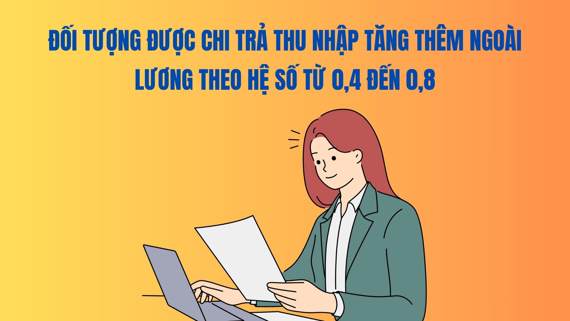 Los sujetos que reciben ingresos adicionales ademas del salario se calculan en un coeficiente del 0,4 al 0,8