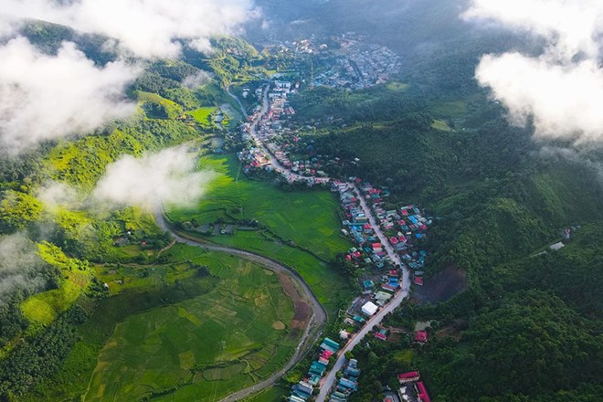 A corner of Na Sang commune, Dien Bien province. Photo: Na Sang Commune