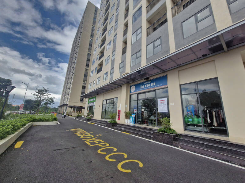 Proyecto de vivienda social en Da Nang preocupa a la gente. Foto: Thu Giang