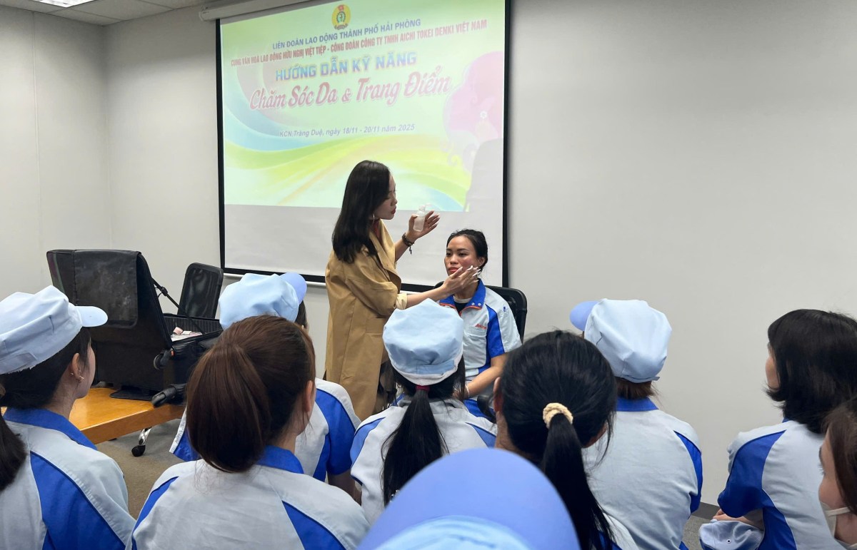 Achi Tokei Denki Co. Ltd.(ハイフォン市チャンドゥエ工業団地)。写真:Viẹt Nga