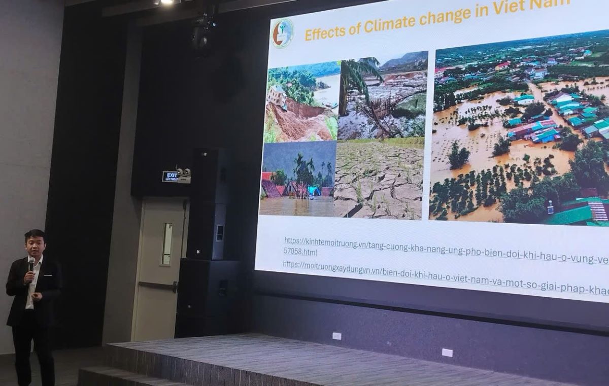 The application of technologies to deal with challenges related to climate change is a concern for Vietnam and the world. Photo: Nguyen Dang