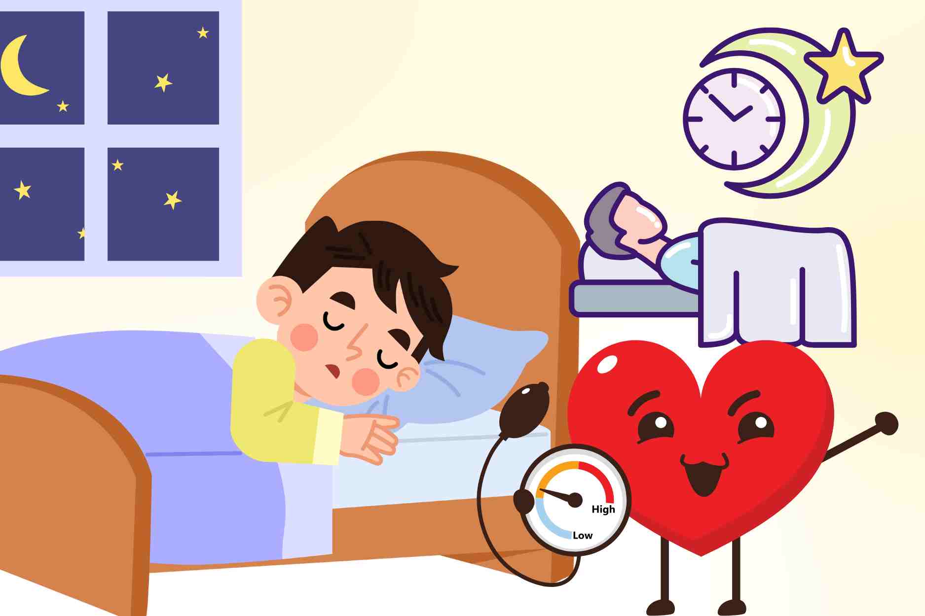 4 sleeping positions to help stabilize blood pressure, reduce the risk of high blood pressure at night