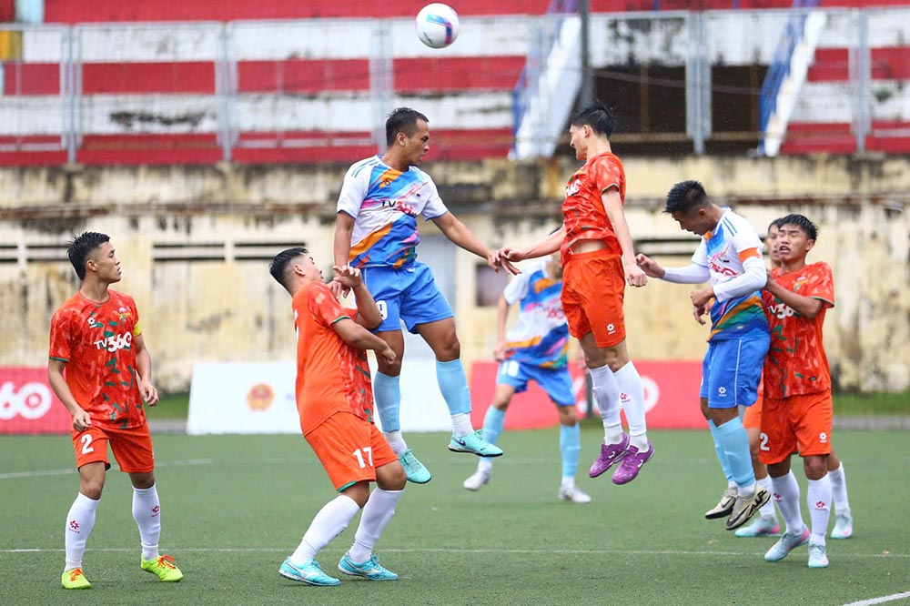 Cac tran dau dien ra voi chat luong chuyen mon cao. Anh: Ban to chuc