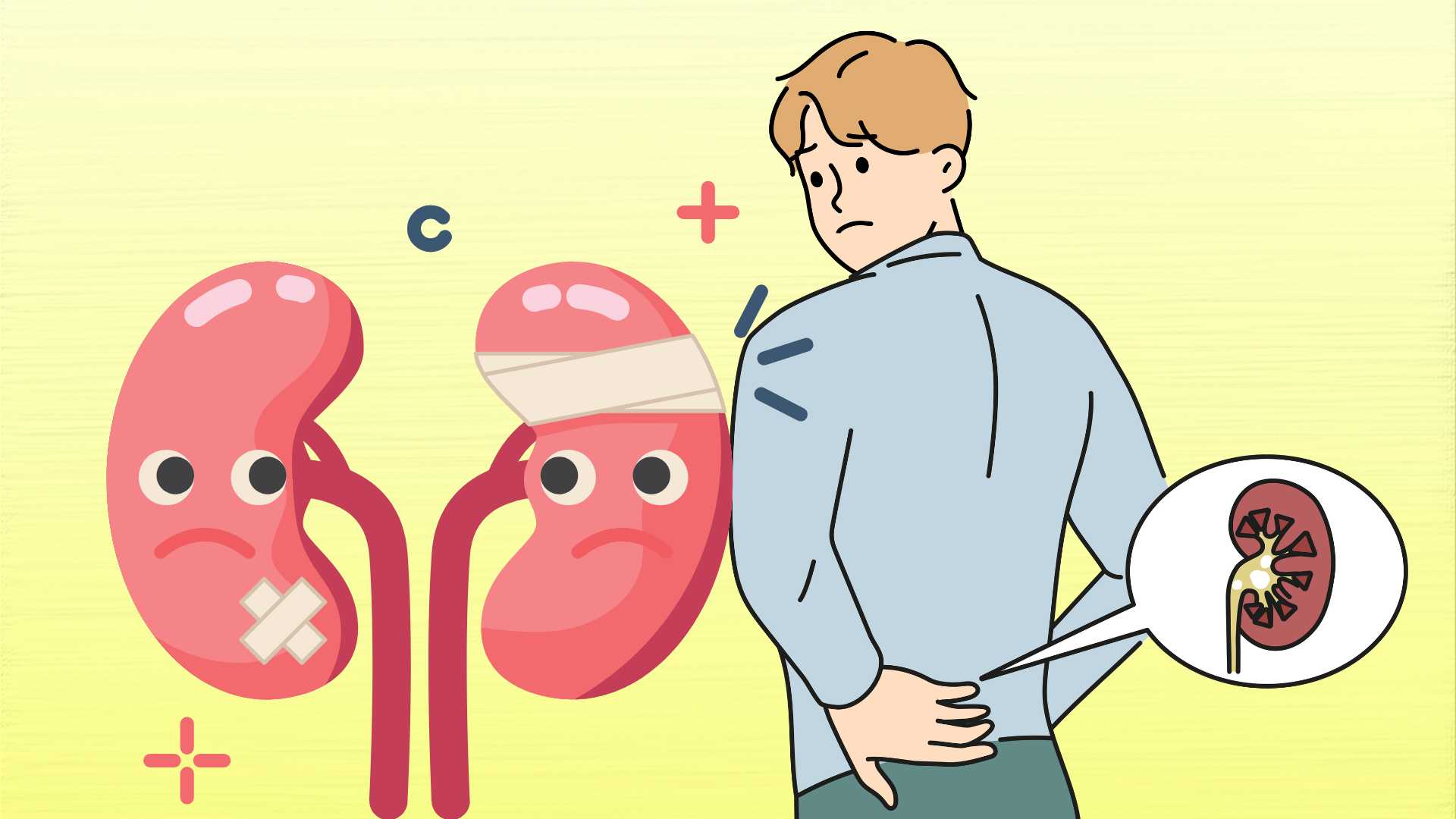 People over 45 need to be cautious with exercises that affect kidney function