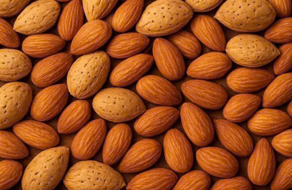 Almonds - a natural secret to effectively detoxifying the liver. Graphics: Huong Giang