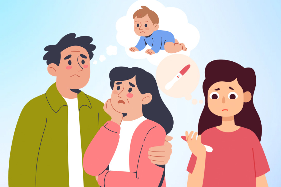 Forgotten infections can affect the ability to conceive in women. Graphics: Thien Nhan