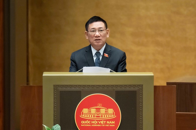 Deputy Prime Minister Ho Duc Phoc said that foreign affairs and international integration forces that regularly work abroad and integrate internationally will be supported with 100% of their salary according to the current coefficient. Photo: Quochoi.vn