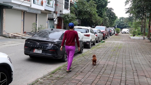 Nguoi dan mong co khu vui choi, cong vien de di dao, hit tho khong khi trong lanh. Anh: My Linh
