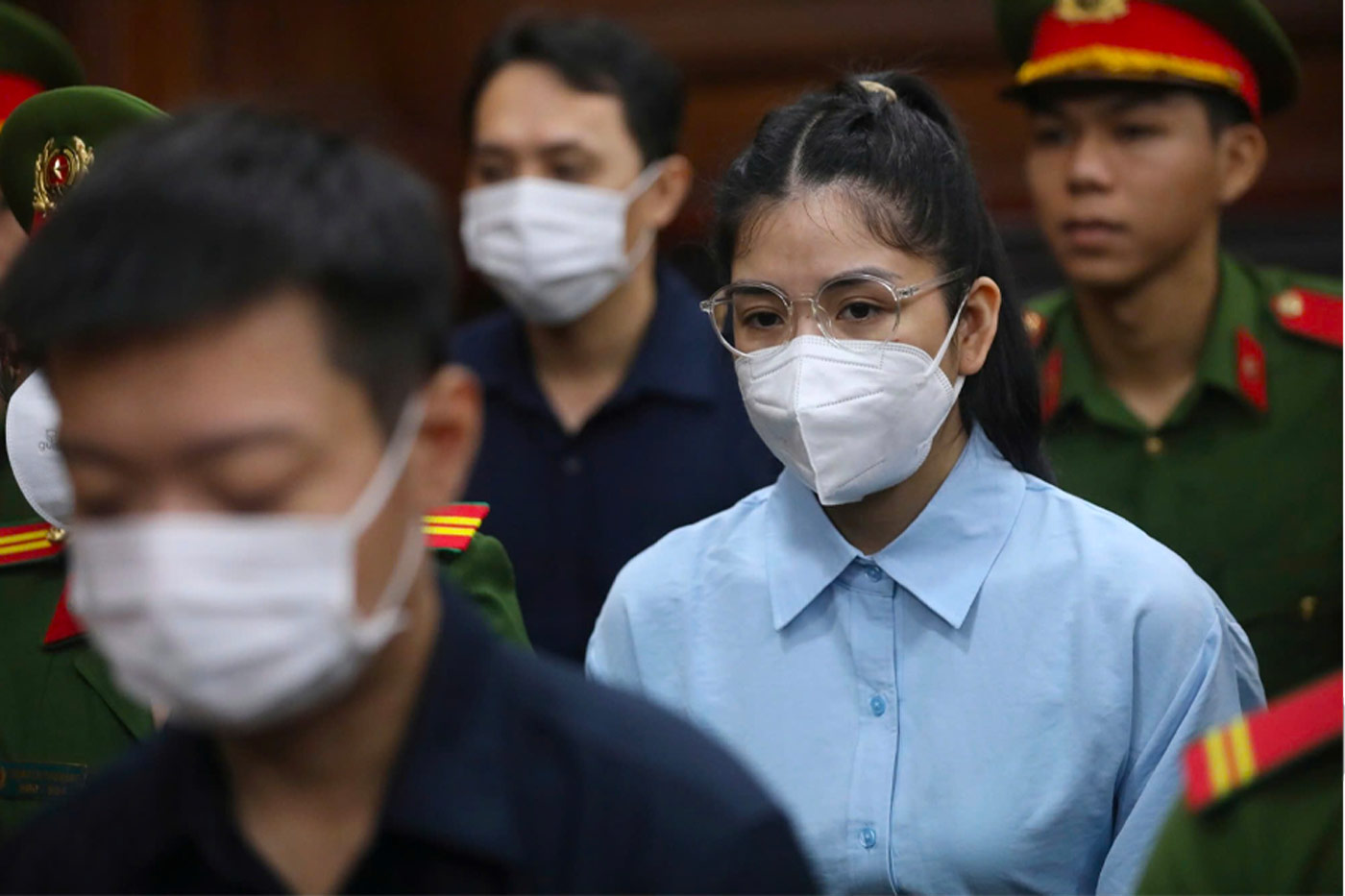 Bị cáo Hằng Du Mục tại phiên tòa. Ảnh: Anh Tú