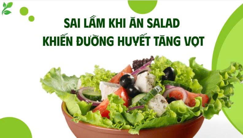 Mistakes when eating salad that cause blood sugar to spike