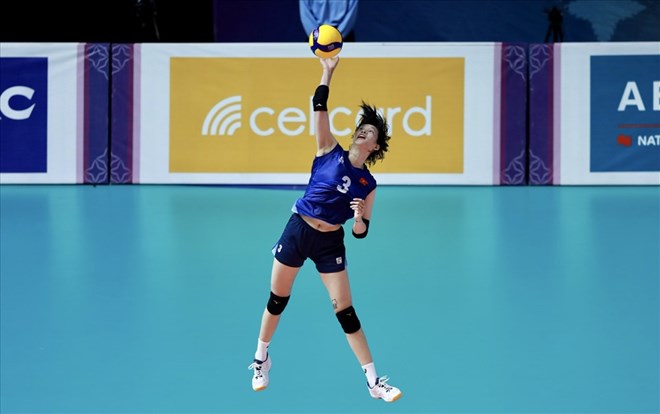 Chủ công Thanh Thúy đang giữ kỷ lục số lần liên tiếp góp mặt ở SEA Games