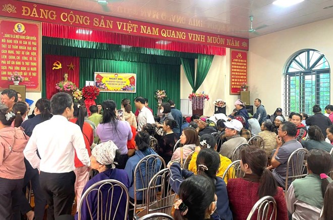 195 hộ dân Hải Phòng nhận tiền bồi thường dự án khu dân cư mới ở Tứ Kỳ