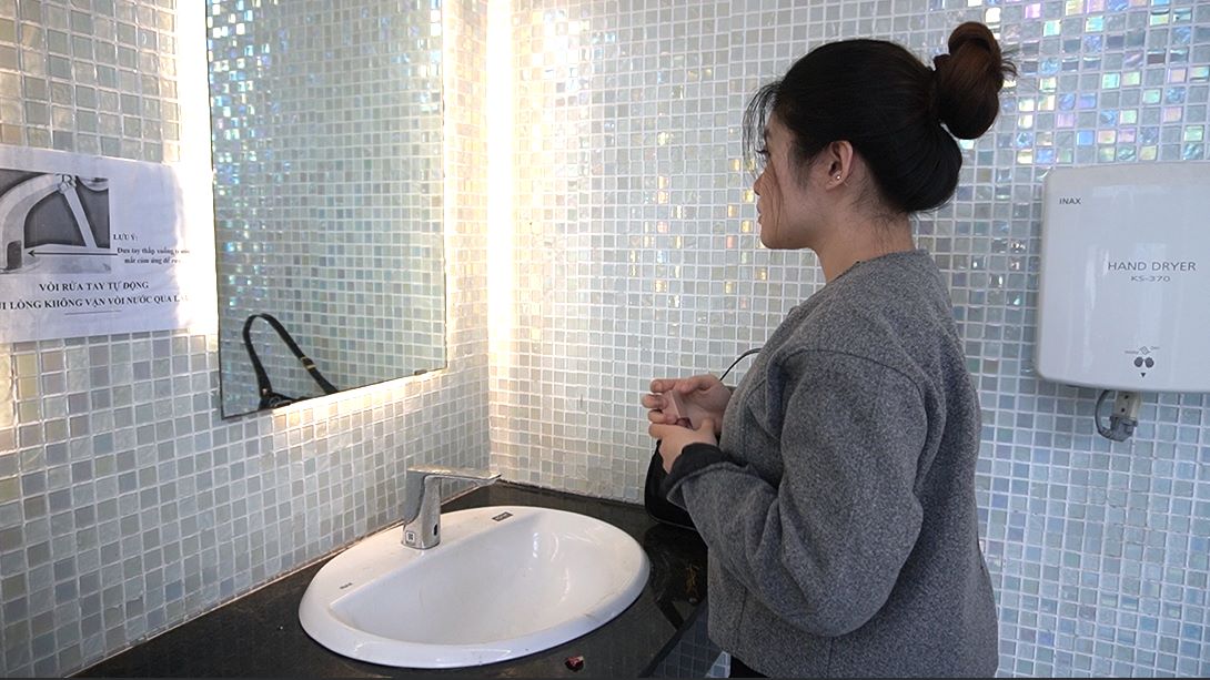 ダナンに来た観光客を驚かせる高級で滑らかな公共トイレ。写真:Tran Thi