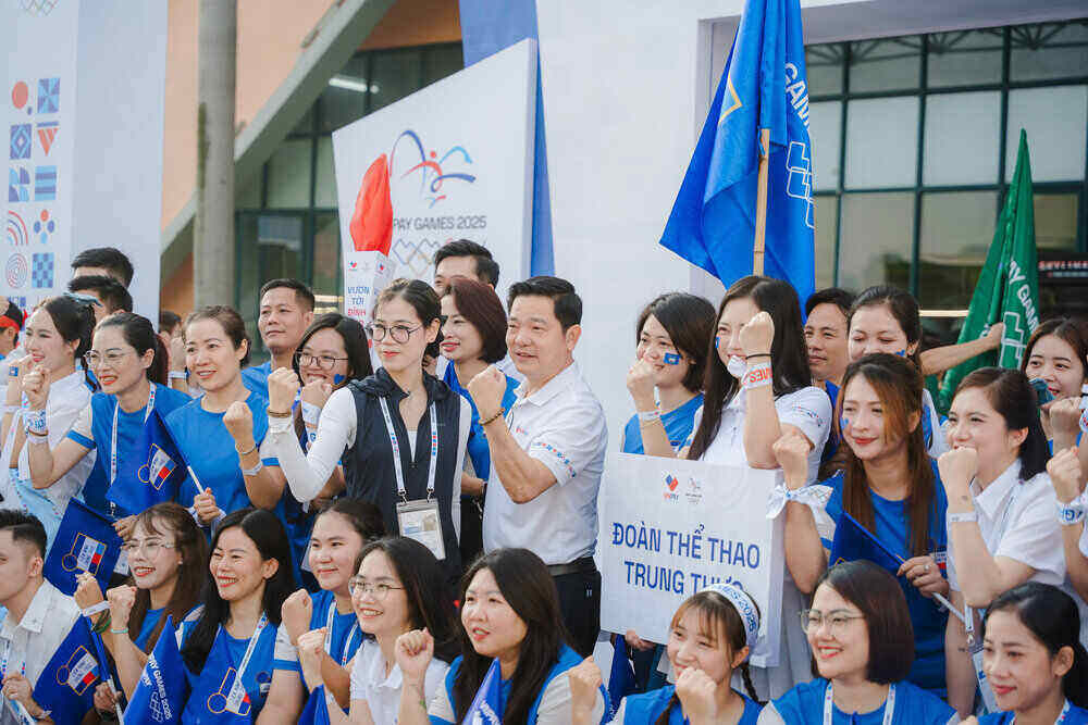 VNPAY day manh cac hoat dong the thao, ren luyen suc khoe cho can bo nhan vien. Ảnh: VNPAY