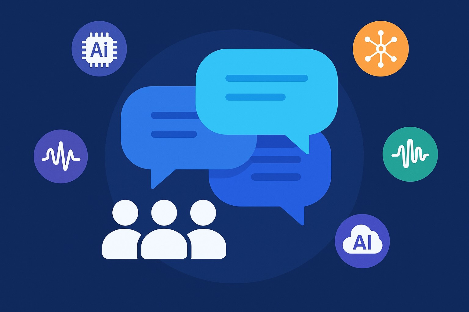 Poe mo tinh nang tro chuyen nhom tren hon hai tram mo hinh AI. Do hoa: Hao Thien