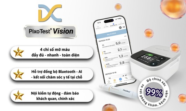 May do mo mau 4 chi so PixoTest Vision co do chinh xac cao & cong nghe hien dai  (nguon: TMSC Viet Nam)