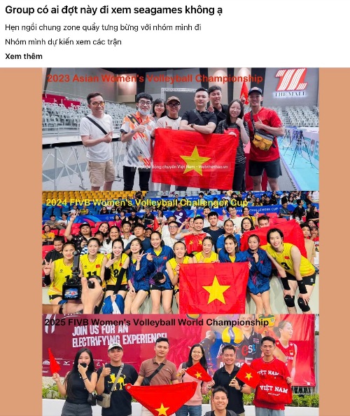 Co dong vien len ke hoach sang Thai Lan xem bong chuyen. Anh cat tu video