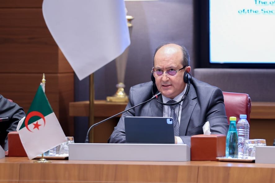 Thu tuong Algeris Sifi Ghrieb phat bieu tai hoi dam. Anh: VGP