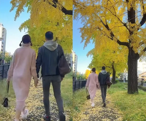 Huong Giang dang clip lang man. Anh cat tu video