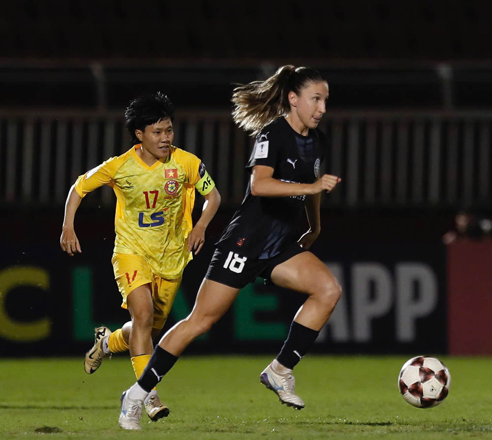 Chung cuoc, cau lac bo nu TPHCM khep lai vong bang Cup C1 chau A 2025-2026 cung ngoi nhi bang voi 6 diem. Trong khi do, Melbourne City dan dau bang A voi 9 diem tuyet doi sau 3 tran.