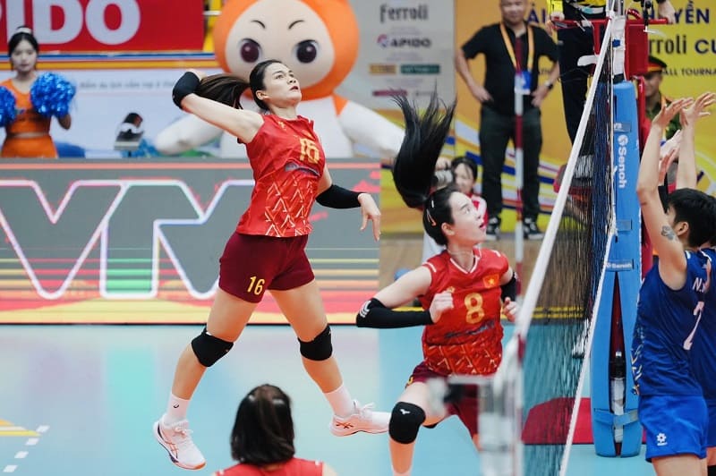 베트남 여자 배구 대표팀은 SEA 게임 33을 준비하기 위해 연습 경기를 제때 실시할 것입니다. 사진: VFV