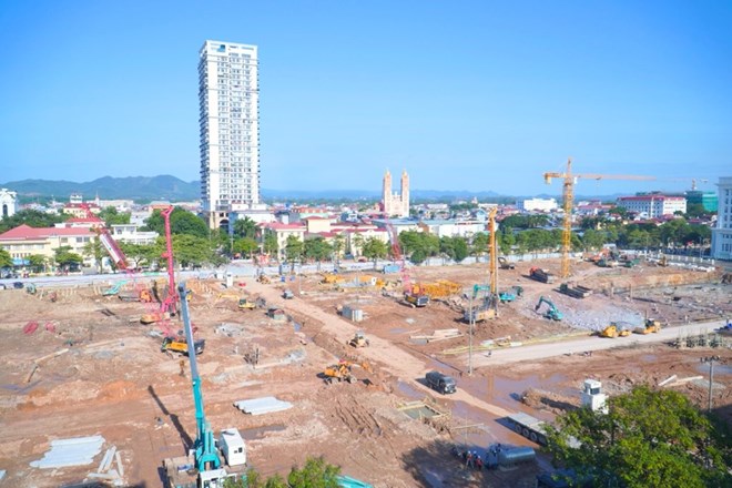 Cientos de parcelas de tierra en Thai Nguyen estan a punto de ser subastadas. Foto: Thanh Chung